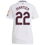 Aston Villa aston villa adidas away shirt 2024-25 – womens with maatsen 22 cup printing Kits - Official Football Shirts & Training Gear