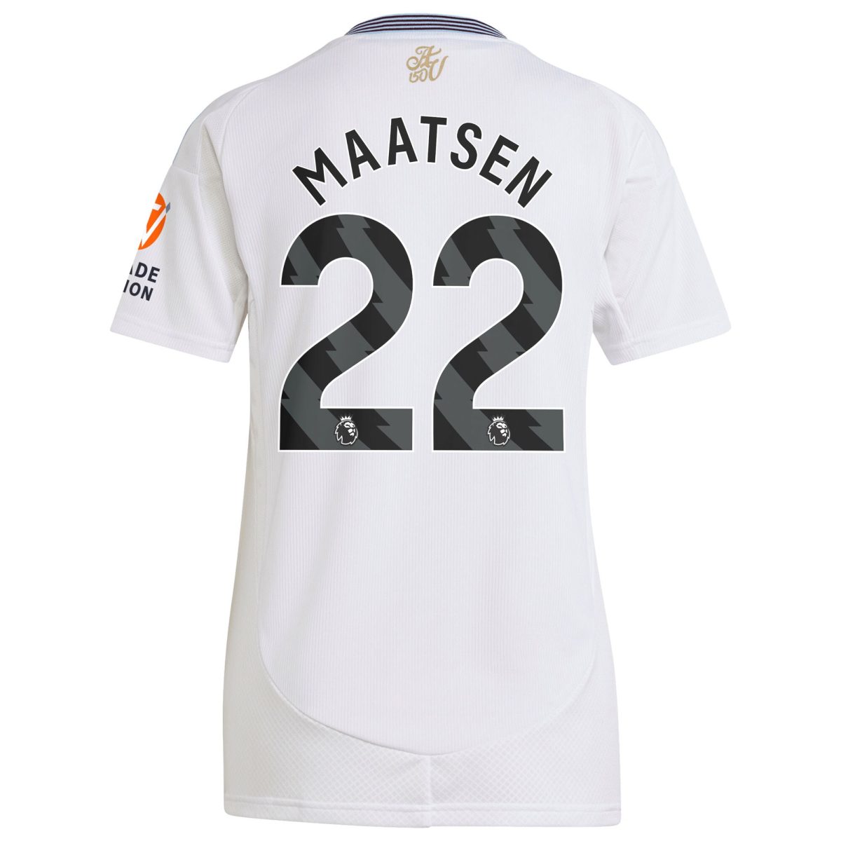 Aston Villa aston villa adidas away shirt 2024-25 – womens with maatsen 22 printing Kits - Official Football Shirts & Training Gear