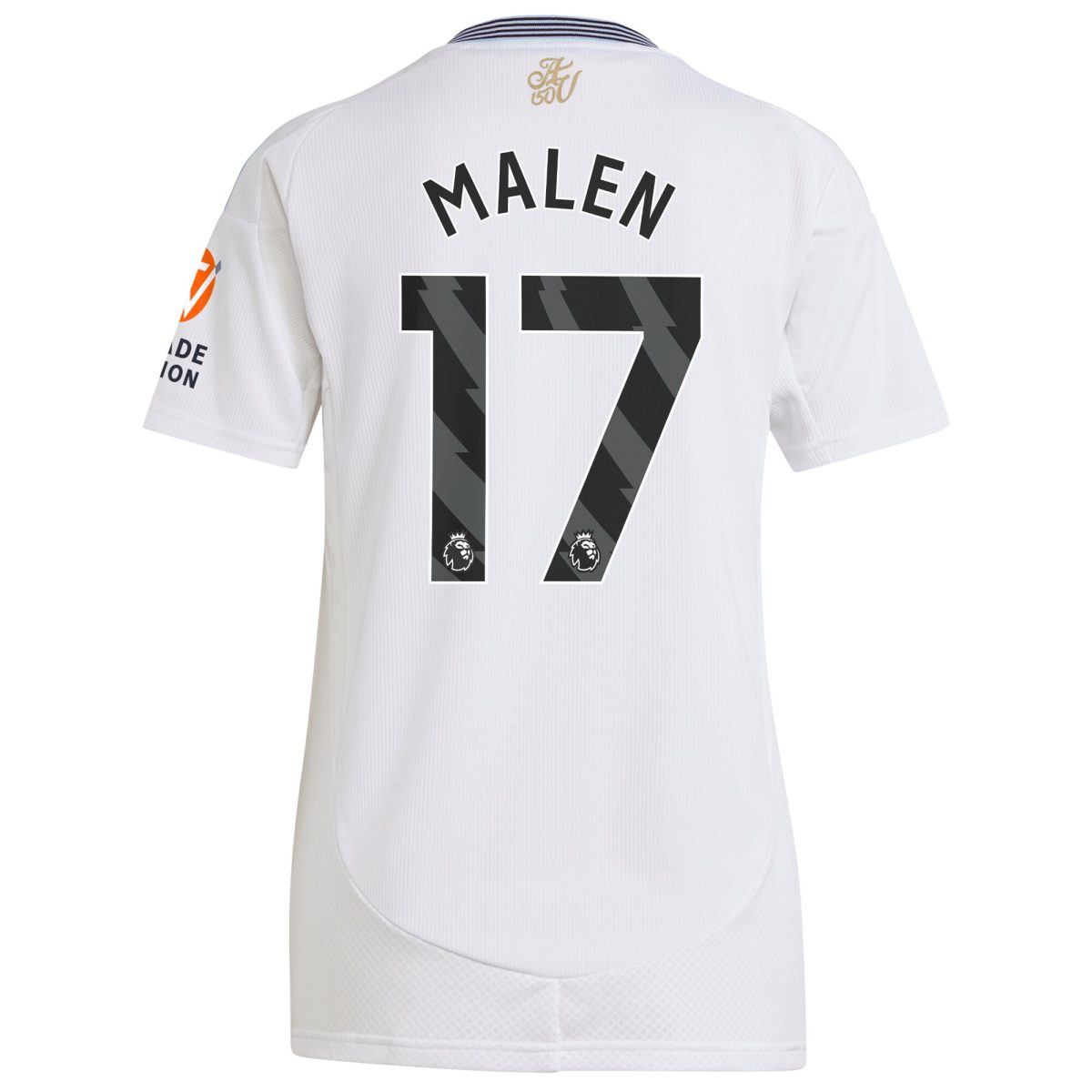 Aston Villa aston villa adidas away shirt 2024-25 – womens with malen 17 printing Kits - Official Football Shirts & Training Gear