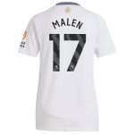 Aston Villa aston villa adidas away shirt 2024-25 – womens with malen 17 printing Kits - Official Football Shirts & Training Gear