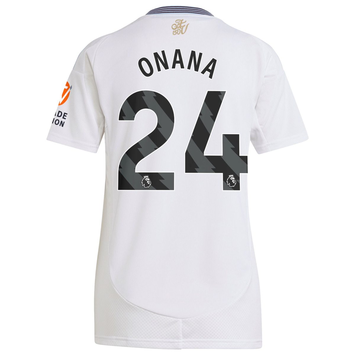 Aston Villa aston villa adidas away shirt 2024-25 – womens with onana 24 printing Kits - Official Football Shirts & Training Gear