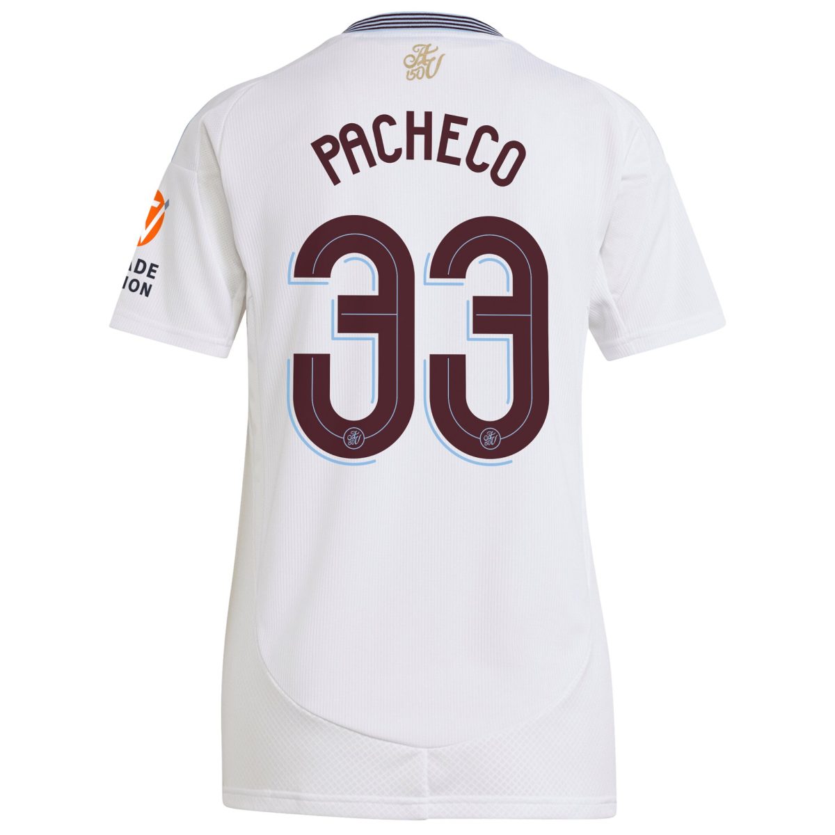 Aston Villa aston villa adidas away shirt 2024-25 – womens with pacheco 33 cup printing Kits - Official Football Shirts & Training Gear