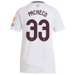 Aston Villa aston villa adidas away shirt 2024-25 – womens with pacheco 33 cup printing Kits - Official Football Shirts & Training Gear