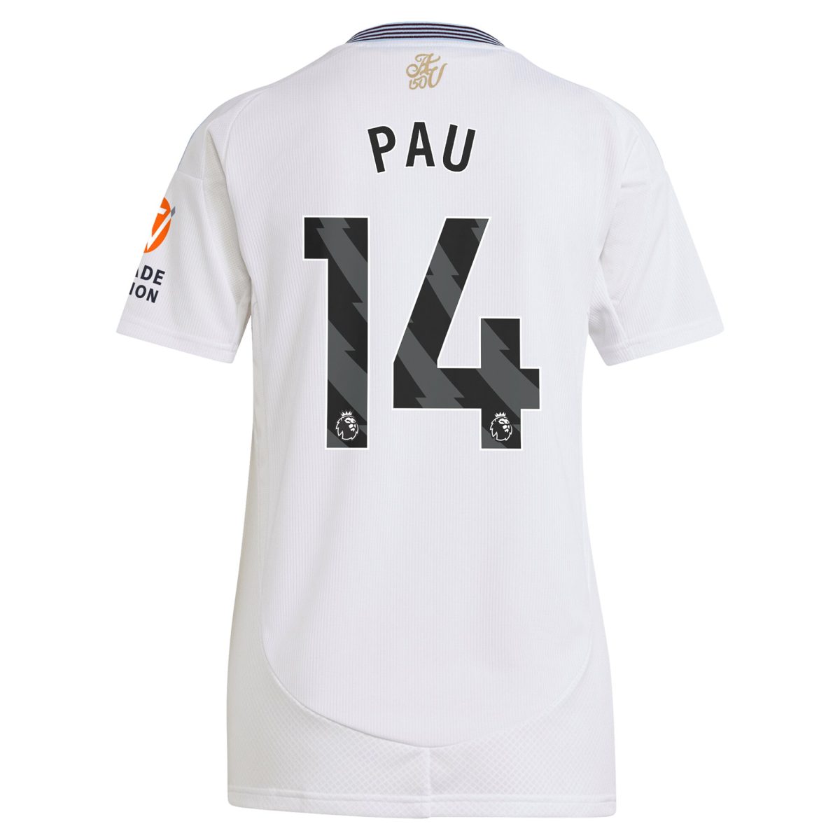 Aston Villa aston villa adidas away shirt 2024-25 – womens with pau 14 printing Kits - Official Football Shirts & Training Gear