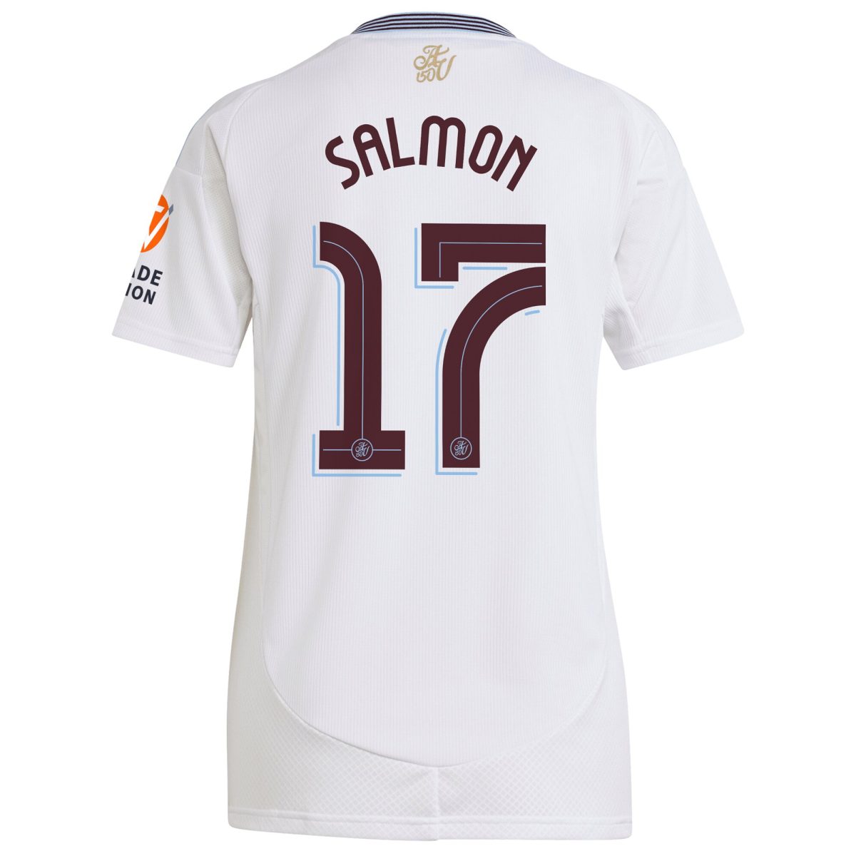 Aston Villa aston villa adidas away shirt 2024-25 – womens with salmon 17 cup printing Kits - Official Football Shirts & Training Gear