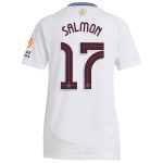 Aston Villa aston villa adidas away shirt 2024-25 – womens with salmon 17 cup printing Kits - Official Football Shirts & Training Gear