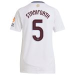 Aston Villa aston villa adidas away shirt 2024-25 – womens with staniforth 5 cup printing Kits - Official Football Shirts & Training Gear