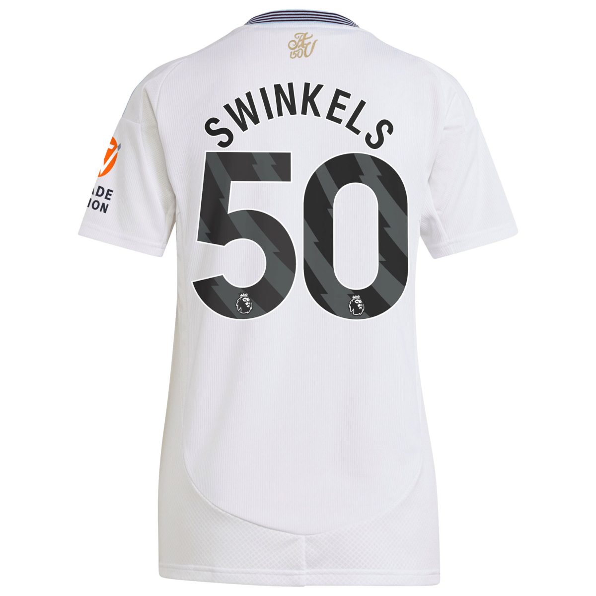 Aston Villa aston villa adidas away shirt 2024-25 – womens with swinkels 50 printing Kits - Official Football Shirts & Training Gear