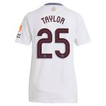 Aston Villa aston villa adidas away shirt 2024-25 – womens with taylor 25 cup printing Kits - Official Football Shirts & Training Gear