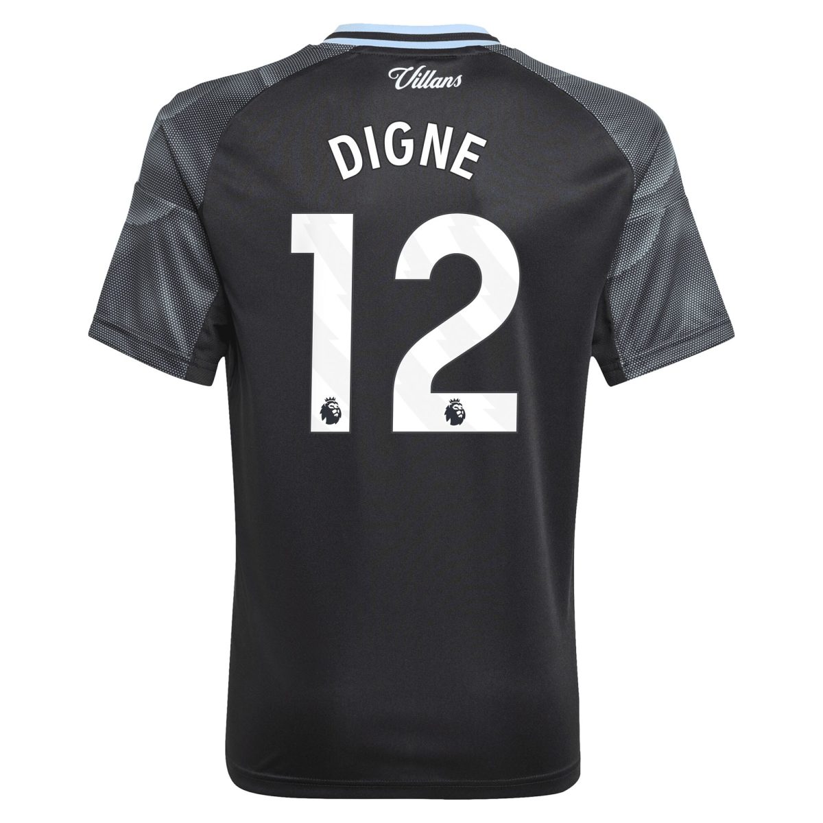 Aston Villa aston villa adidas away shirt 2025-26 – kids with digne 12 printing Kits - Official Football Shirts & Training Gear