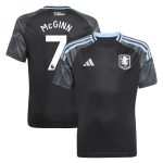 Aston Villa aston villa adidas away shirt 2025-26 – kids with mcginn 7 printing Kits - Official Football Shirts & Training Gear