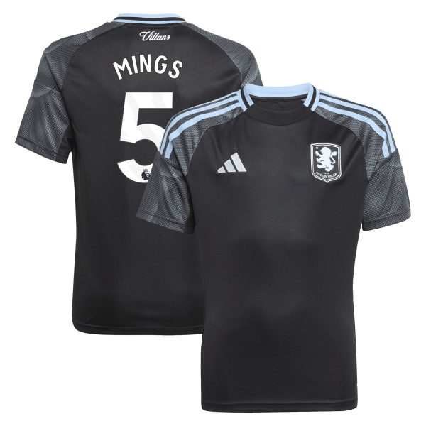 Aston Villa aston villa adidas away shirt 2025-26 – kids with mings 5 printing Kits - Official Football Shirts & Training Gear