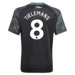 Aston Villa aston villa adidas away shirt 2025-26 – kids with tielemans 8 printing Kits - Official Football Shirts & Training Gear