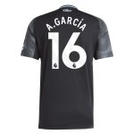 Aston Villa aston villa adidas away shirt 2025-26 with a.garcía 16 printing Kits - Official Football Shirts & Training Gear