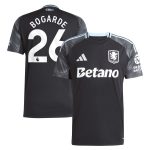 Aston Villa aston villa adidas away shirt 2025-26 with bogarde 26 printing Kits - Official Football Shirts & Training Gear