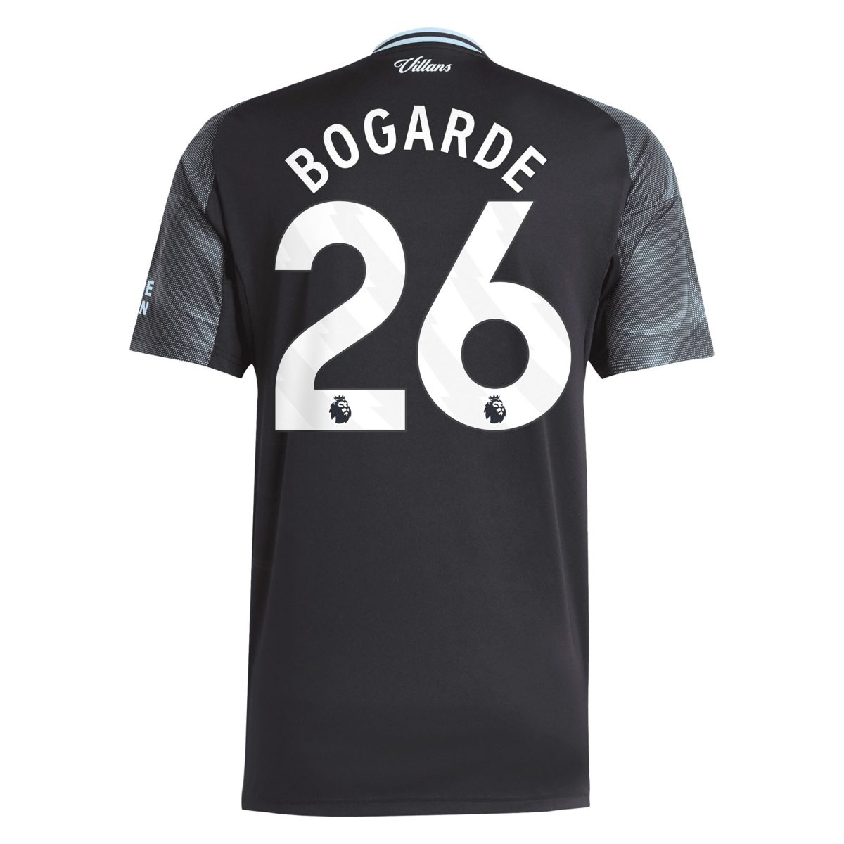 Aston Villa aston villa adidas away shirt 2025-26 with bogarde 26 printing Kits - Official Football Shirts & Training Gear