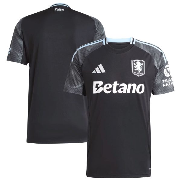 Aston Villa aston villa adidas away shirt 2025-26 with custom printing Kits - Official Football Shirts & Training Gear