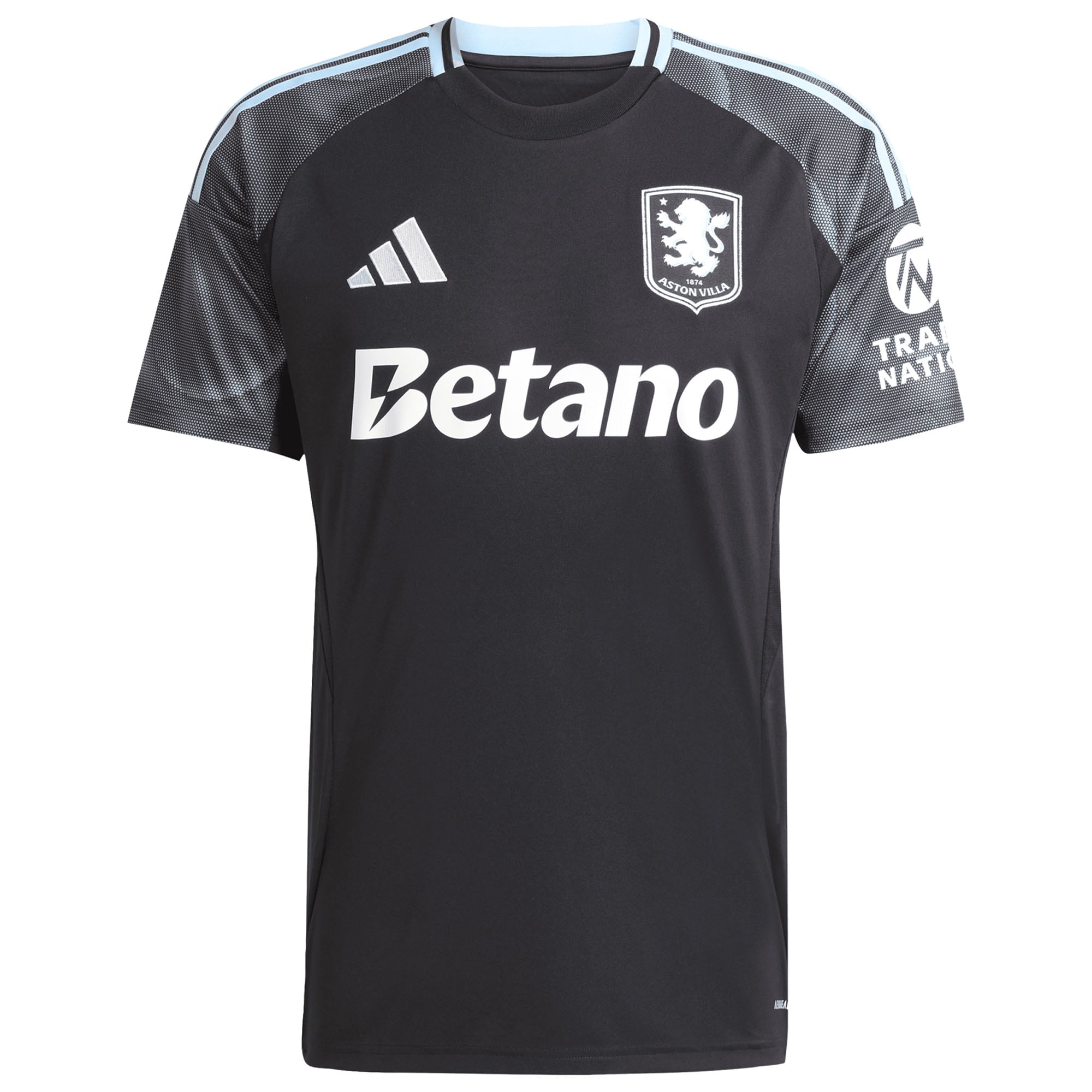 Aston Villa aston villa adidas away shirt 2025-26 with custom printing Kits - Official Football Shirts & Training Gear