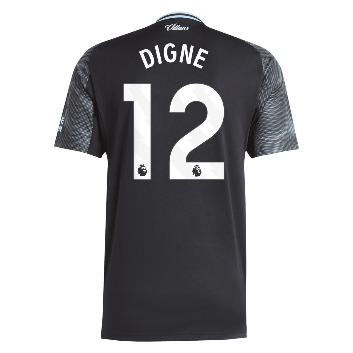 Aston Villa aston villa adidas away shirt 2025-26 with digne 12 printing Kits - Official Football Shirts & Training Gear