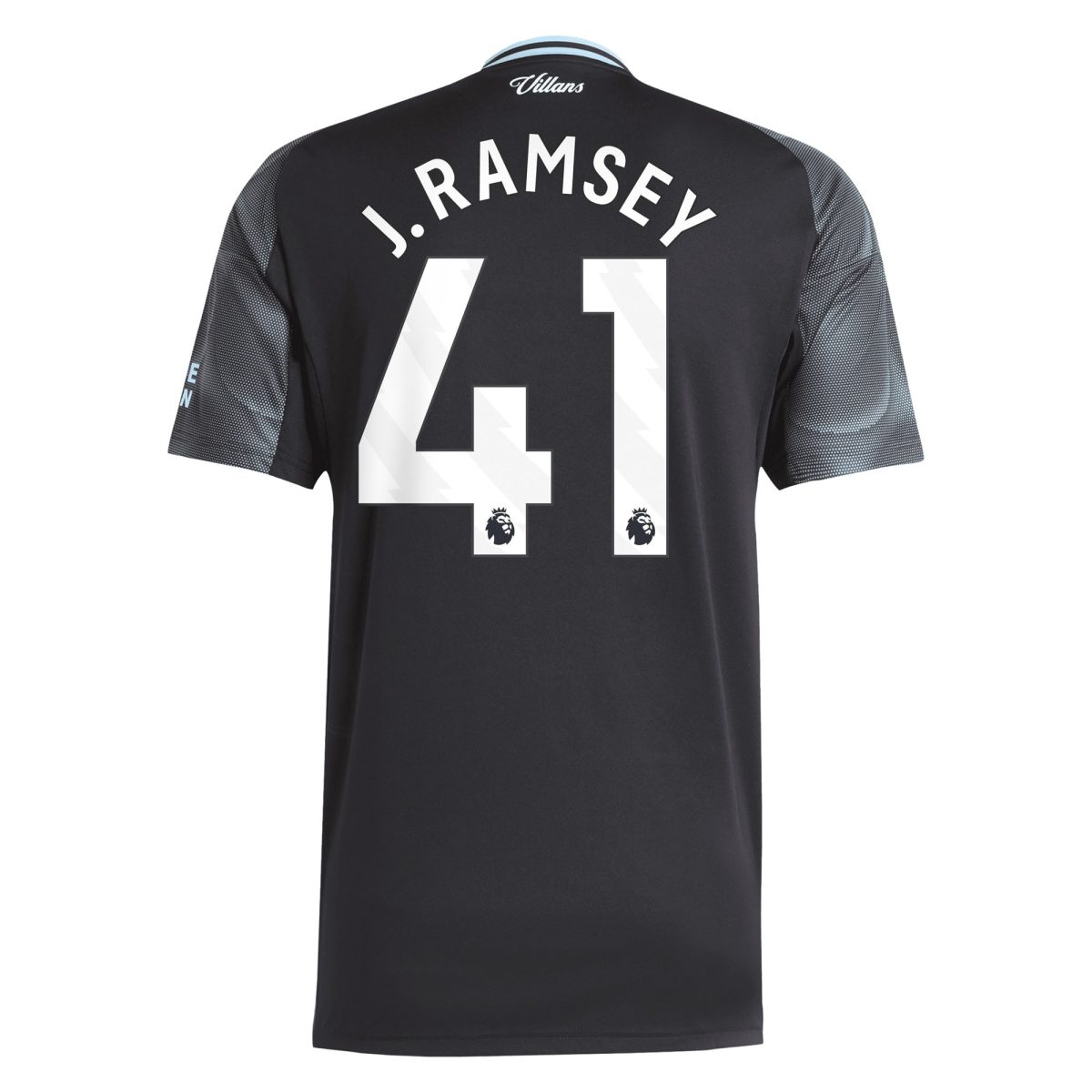 Aston Villa aston villa adidas away shirt 2025-26 with j. ramsey 41 printing Kits - Official Football Shirts & Training Gear