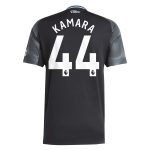 Aston Villa aston villa adidas away shirt 2025-26 with kamara 44 printing Kits - Official Football Shirts & Training Gear