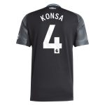 Aston Villa aston villa adidas away shirt 2025-26 with konsa 4 printing Kits - Official Football Shirts & Training Gear