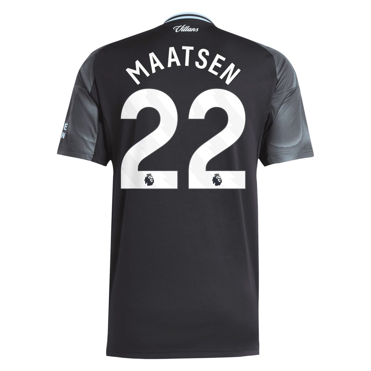 Aston Villa aston villa adidas away shirt 2025-26 with maatsen 22 printing Kits - Official Football Shirts & Training Gear