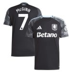Aston Villa aston villa adidas away shirt 2025-26 with mcginn 7 printing Kits - Official Football Shirts & Training Gear