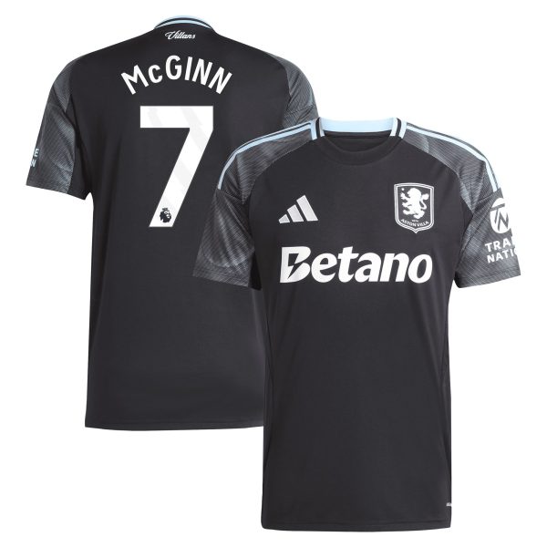 Aston Villa aston villa adidas away shirt 2025-26 with mcginn 7 printing Kits - Official Football Shirts & Training Gear