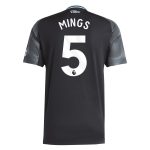Aston Villa aston villa adidas away shirt 2025-26 with mings 5 printing Kits - Official Football Shirts & Training Gear