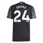 Aston Villa aston villa adidas away shirt 2025-26 with onana 24 printing Kits - Official Football Shirts & Training Gear