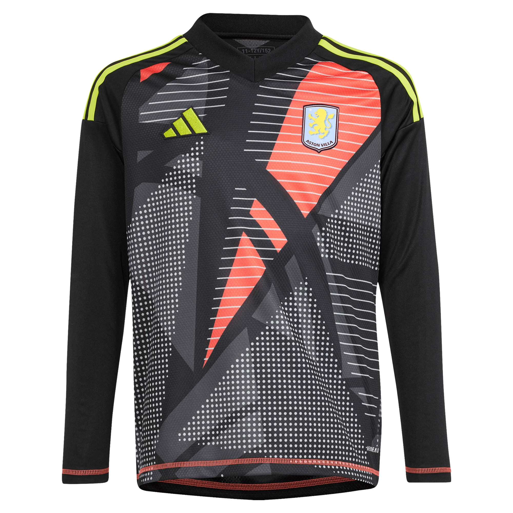 Aston Villa aston villa adidas goalkeeper shirt 2024-25 – long sleeve – kids – 201964003 with custom printing Kits - Official Football Shirts & Training Gear
