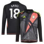 Aston Villa aston villa adidas goalkeeper shirt 2024-25 – long sleeve – kids with gauci 18 printing – 202029323 Kits - Official Football Shirts & Training Gear