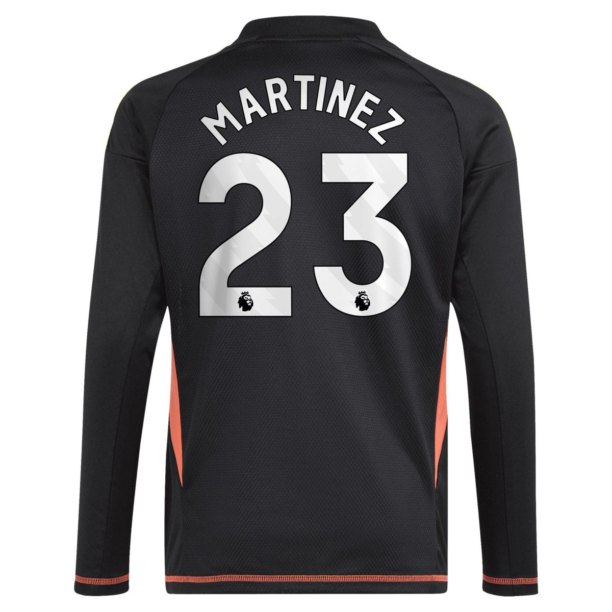 Aston Villa aston villa adidas goalkeeper shirt 2024-25 – long sleeve – kids with martinez 23 printing – 202029325 Kits - Official Football Shirts & Training Gear