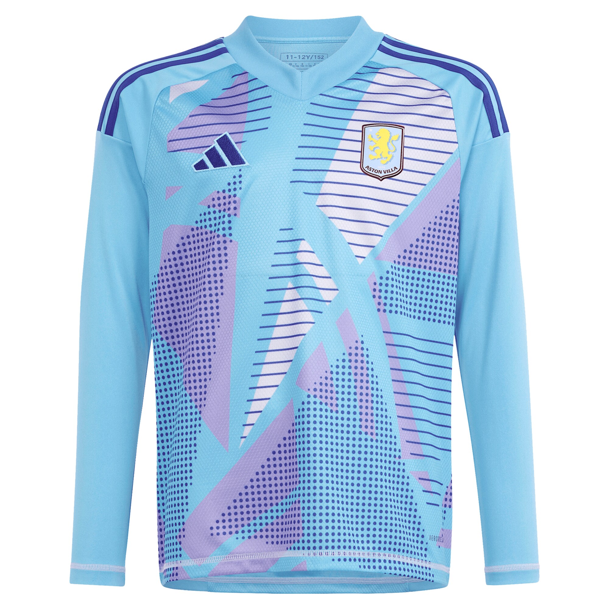 Aston Villa aston villa adidas goalkeeper shirt 2024-25 – long sleeve with martinez 23 printing – 202030980 Kits - Official Football Shirts & Training Gear