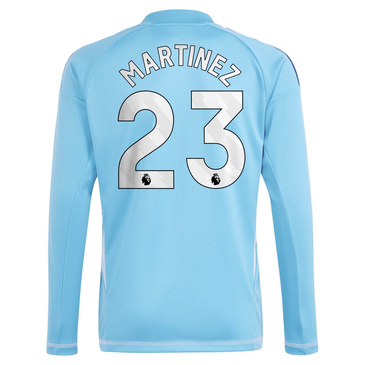 Aston Villa aston villa adidas goalkeeper shirt 2024-25 – long sleeve with martinez 23 printing – 202030980 Kits - Official Football Shirts & Training Gear