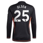 Aston Villa aston villa adidas goalkeeper shirt 2024-25 – long sleeve with olsen 25 printing – 202028939 Kits - Official Football Shirts & Training Gear