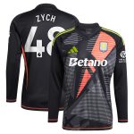 Aston Villa aston villa adidas goalkeeper shirt 2024-25 – long sleeve with zych 48 printing – 202153090 Kits - Official Football Shirts & Training Gear