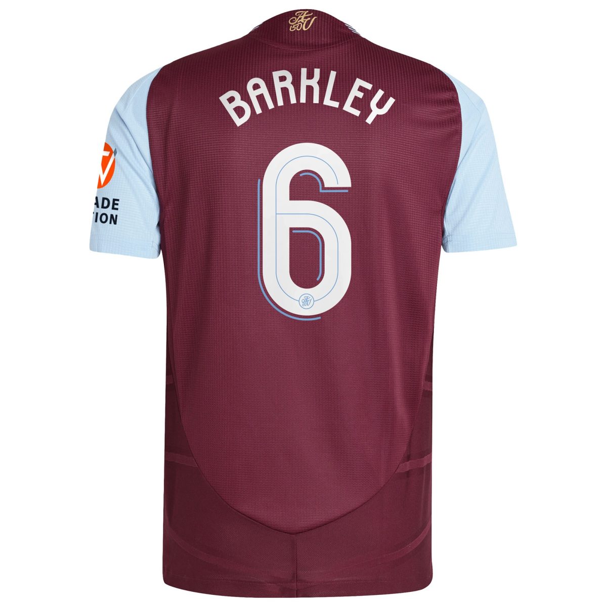 Aston Villa aston villa adidas home authentic shirt 2024-25 with barkley 6 cup printing Kits - Official Football Shirts & Training Gear
