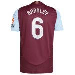 Aston Villa aston villa adidas home authentic shirt 2024-25 with barkley 6 cup printing Kits - Official Football Shirts & Training Gear