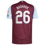 Aston Villa aston villa adidas home authentic shirt 2024-25 with bogarde 26 cup printing Kits - Official Football Shirts & Training Gear