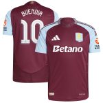 Aston Villa aston villa adidas home authentic shirt 2024-25 with buendia 10 cup printing Kits - Official Football Shirts & Training Gear