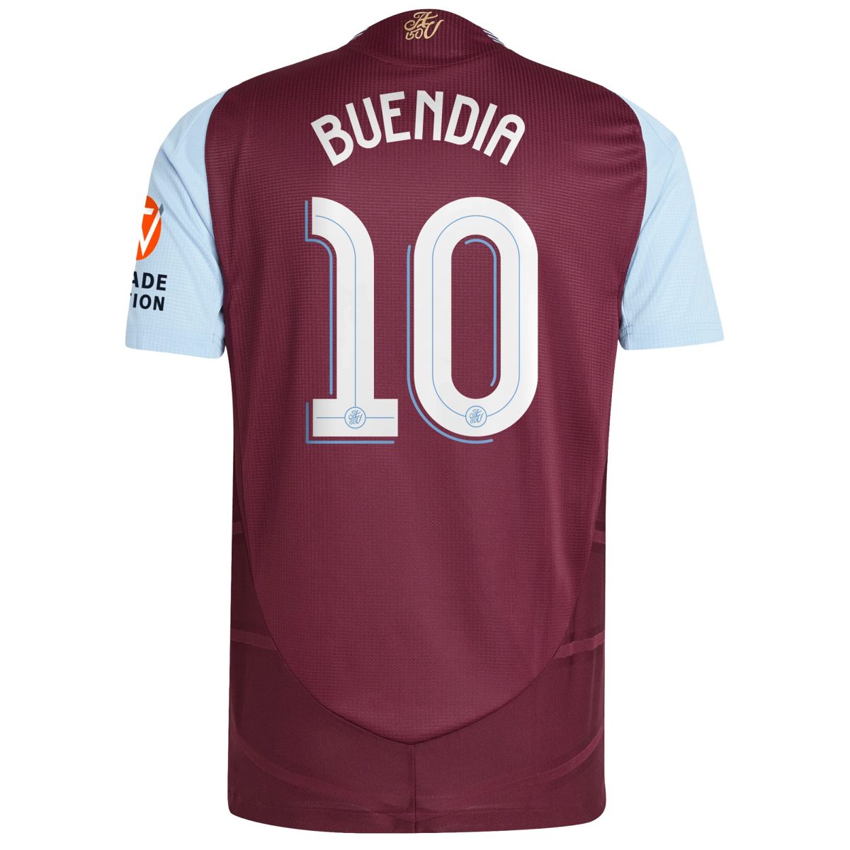 Aston Villa aston villa adidas home authentic shirt 2024-25 with buendia 10 cup printing Kits - Official Football Shirts & Training Gear