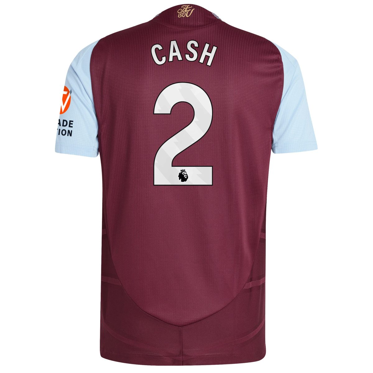 Aston Villa aston villa adidas home authentic shirt 2024-25 with cash 2 printing Kits - Official Football Shirts & Training Gear
