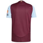 Aston Villa aston villa adidas home authentic shirt 2024-25 with custom printing Kits - Official Football Shirts & Training Gear
