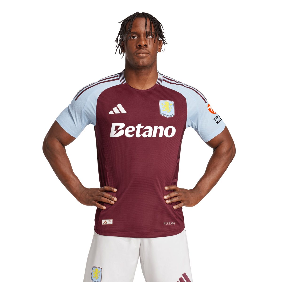 Aston Villa aston villa adidas home authentic shirt 2024-25 with custom printing Kits - Official Football Shirts & Training Gear