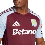 Aston Villa aston villa adidas home authentic shirt 2024-25 with custom printing Kits - Official Football Shirts & Training Gear