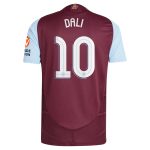 Aston Villa aston villa adidas home authentic shirt 2024-25 with dali 10 cup printing Kits - Official Football Shirts & Training Gear