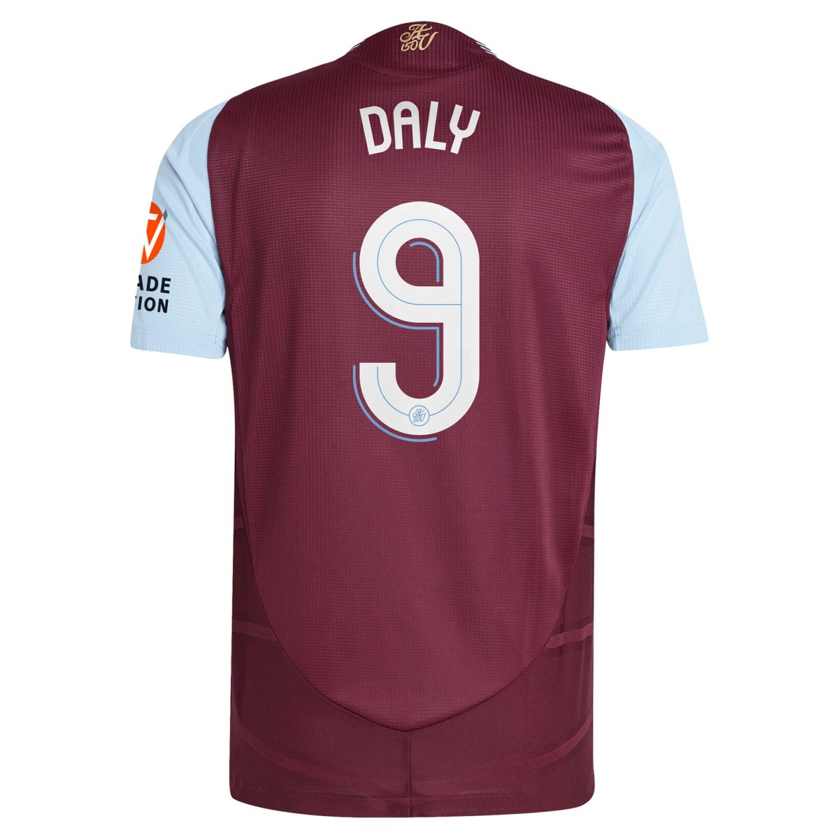 Aston Villa aston villa adidas home authentic shirt 2024-25 with daly 9 cup printing Kits - Official Football Shirts & Training Gear
