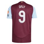 Aston Villa aston villa adidas home authentic shirt 2024-25 with daly 9 cup printing Kits - Official Football Shirts & Training Gear